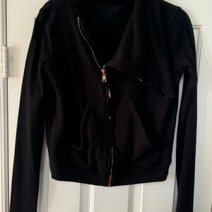 Frank & Eileen Black Bomber Jacket